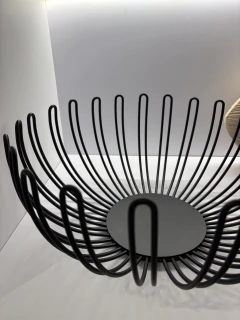 Fruteira metal preta G - comprar online