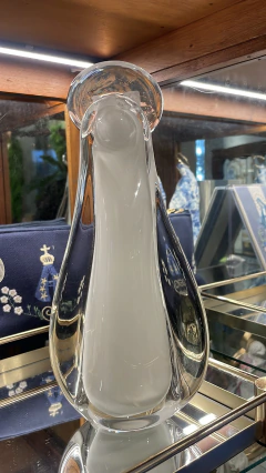 Santa em murano branca G