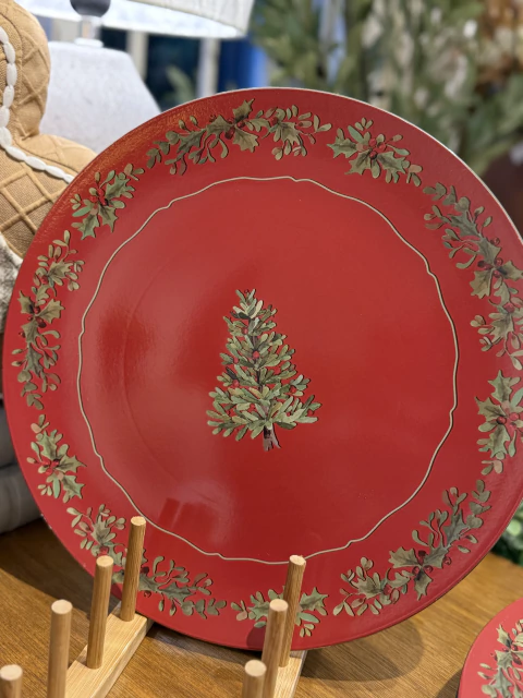 Sousplat melamina Natal - comprar online