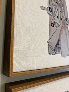 Quadro Lusso Quadrado 3 - 38x38 - Studio54decora