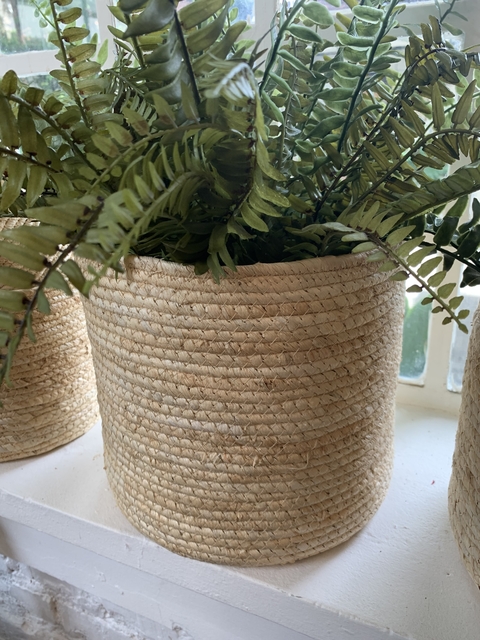 Cachepot fibra natural GG