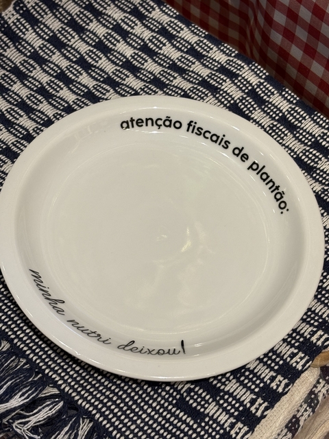 Prato cerâmica Nutri - comprar online