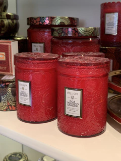 Mini vela pote vidro 50h Goji Tarocco Orange - comprar online