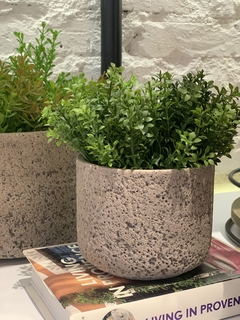 Cachepot craquelado P