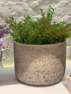 Cachepot craquelado G