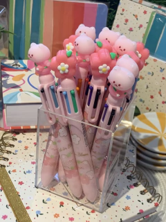 Caneta Flor 6 cores - comprar online