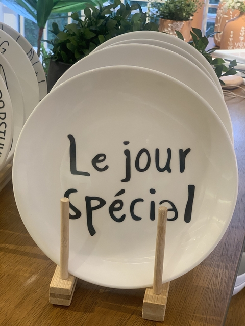 Prato cerâmica LE JOUR SPECIAL