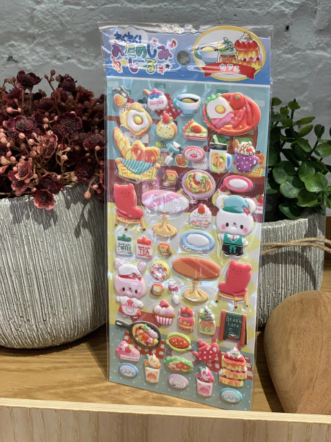 Adesivo fofinho doces