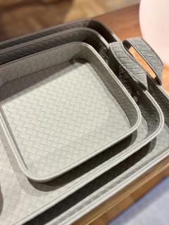 Bandeja Trancê P Cinza - comprar online