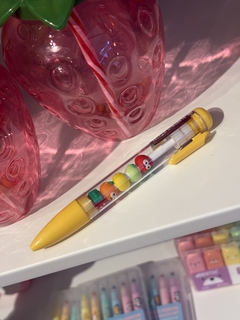 Caneta frutinhas amarela na internet