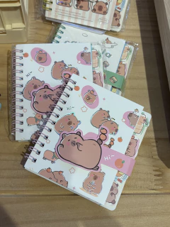 Caderninho capivara rosa - comprar online