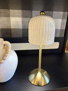 Luminária touch cerâmica - Studio54decora