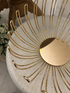 Fruteira metal dourada G na internet