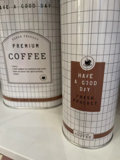 Lata Coffee Branca M