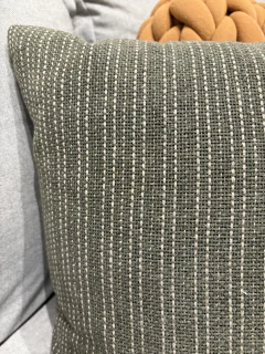 Almofada listras verde - Studio54decora