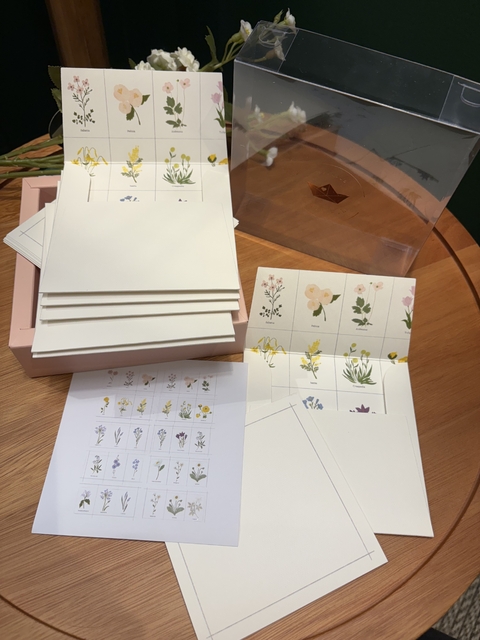 Kit Cartão azulejo de flores - comprar online