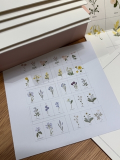 Kit Cartão azulejo de flores - Studio54decora