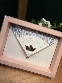 Kit Cartão social flores lilás - loja online