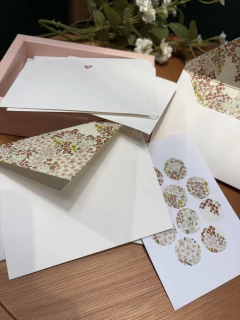 Kit Cartão social mini florzinhas terrosas - loja online