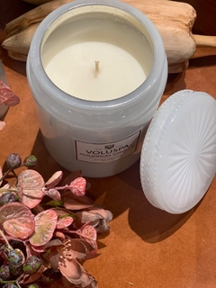 Vela pote vidro 100h Bourbon Vanille - comprar online