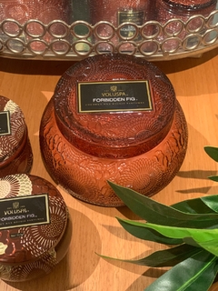 Vela pote vidro chawan 50h Forbidden Fig na internet