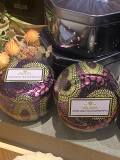 Mini vela lata 25h Santiago Huckleberry