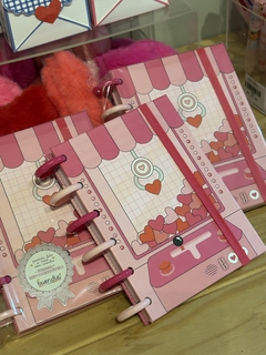 Caderno de disco LOVE - Studio54decora
