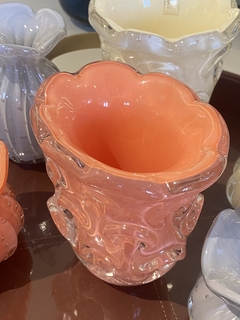 Vaso aspente murano coral na internet