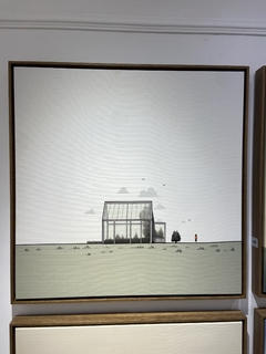 Quadro surreal orquidário