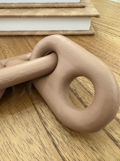 Escultura corrente elos - comprar online