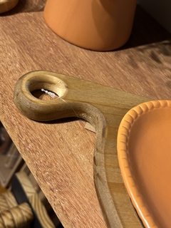 Tábua oval com prato - Studio54decora