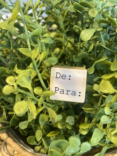 Carimbo figuras P - De Para