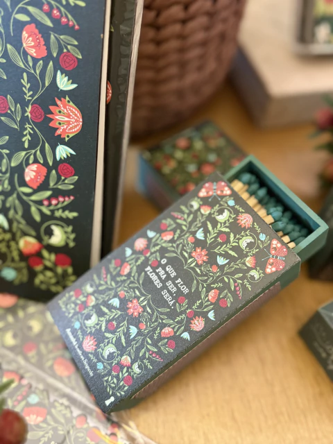 Caixa fósforos O que flor pra ser... - comprar online