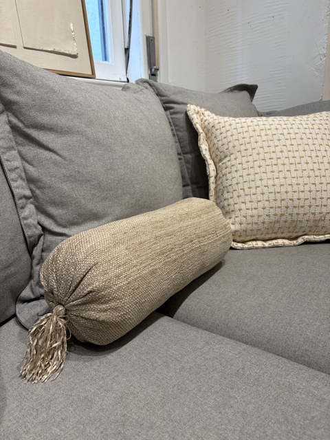 Rolinho bege chenile - comprar online
