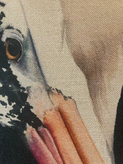 Quadro Garça Negra - comprar online