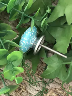 Puxador azul piscina na internet