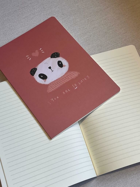 Caderno Pautado Panda G