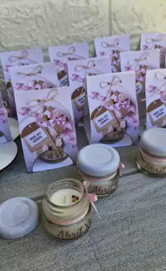 Souvenirs frasquitos con tapa - AXÉ