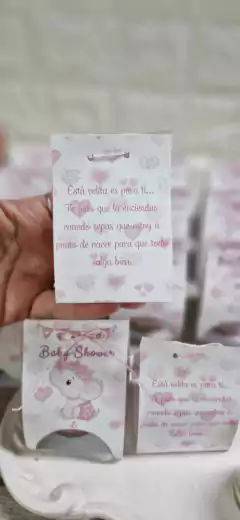 Souvenirs baby shower personalizado - AXÉ