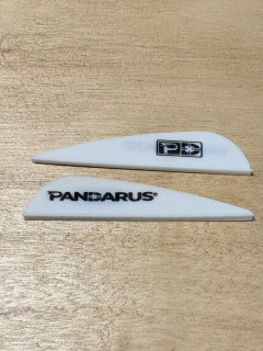 Vanes Pandarus 2´´parabolicos (con logo) pack 12 - comprar online