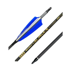 Flechas Pandarus Alpha X 6.2 con Plumas naturales 6 Unidades