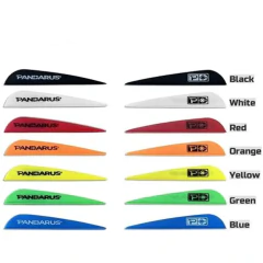 Vanes Pandarus 2´´parabolicos (con logo) pack 12