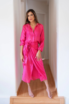 Chemise Longa Arles Rosa Pink na internet