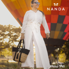 Chemise Arles Off White - Nanda Beachwear