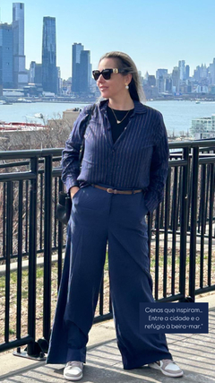 Chemise mountak Azul marinho na internet