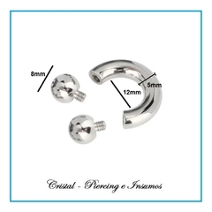 Circular barbell - pesos expansores - Cristal