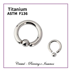 BCR en Titanio Grado Implante ASTM-F136 a partir de 2mm