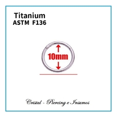 Clicker Liso Titanio Grado Implante ASTM-F136 - Cristal