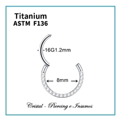 Clicker multicristales frontal en Titanio Grado Implante ASTM-F136 - comprar online