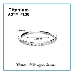 Clicker multicristales laterales en Titanio Grado Implante ASTM-F136 - Cristal